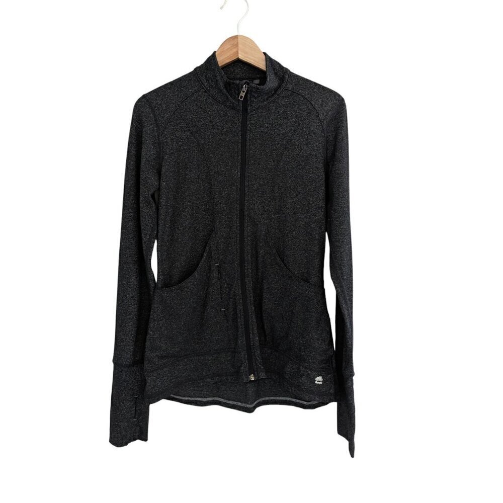 Roots Canada Long Sleeve Full Zip Running Active Track Jacket Size S